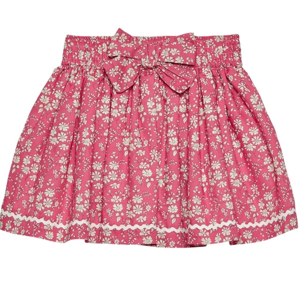 NWT Trotters London Cotton Capel Skirt Pink size 4/5